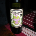 Luchador wine, bought specifically for the bottle